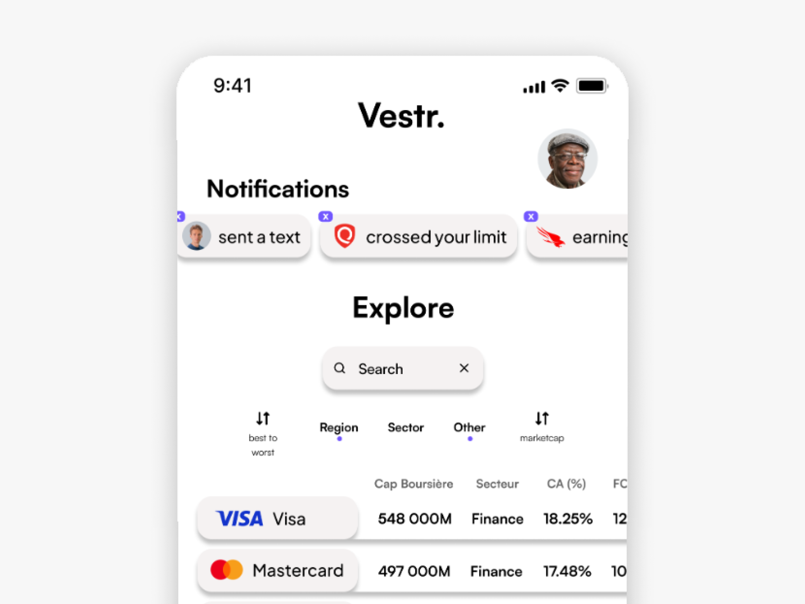 Easy to use interface